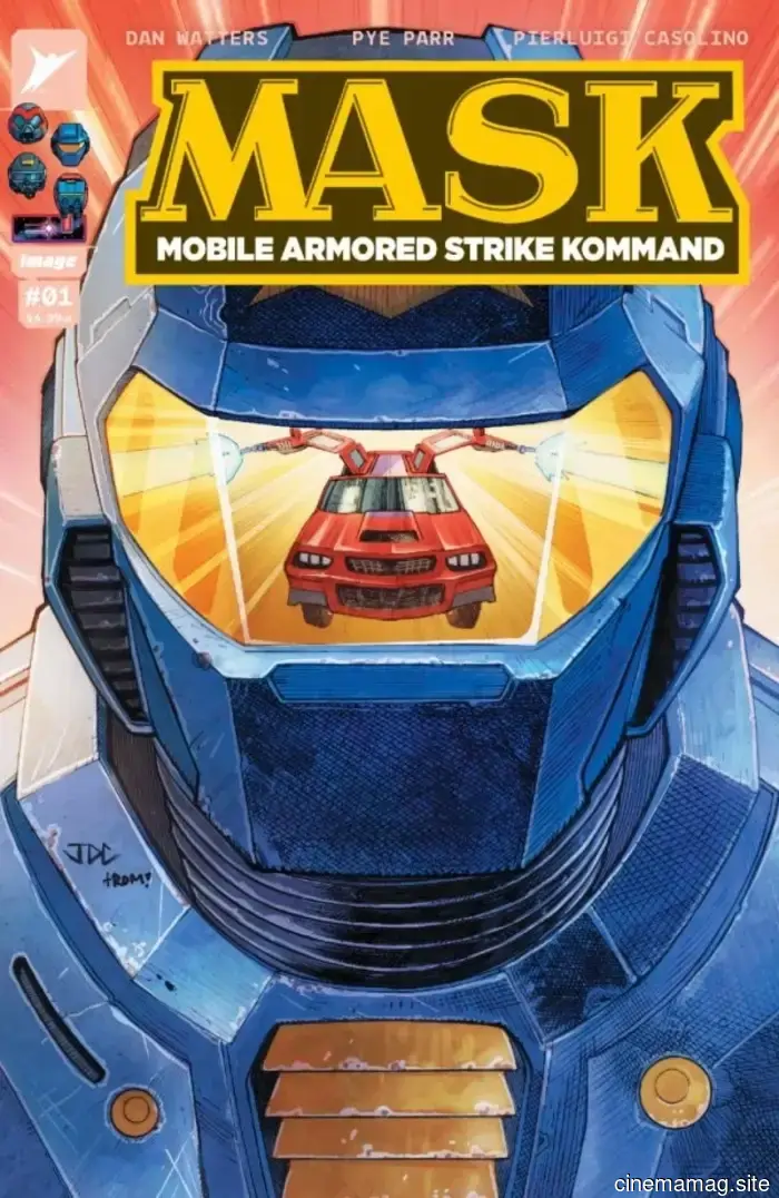 The Energon Universe grows with a preview of M.A.S.K. #1.