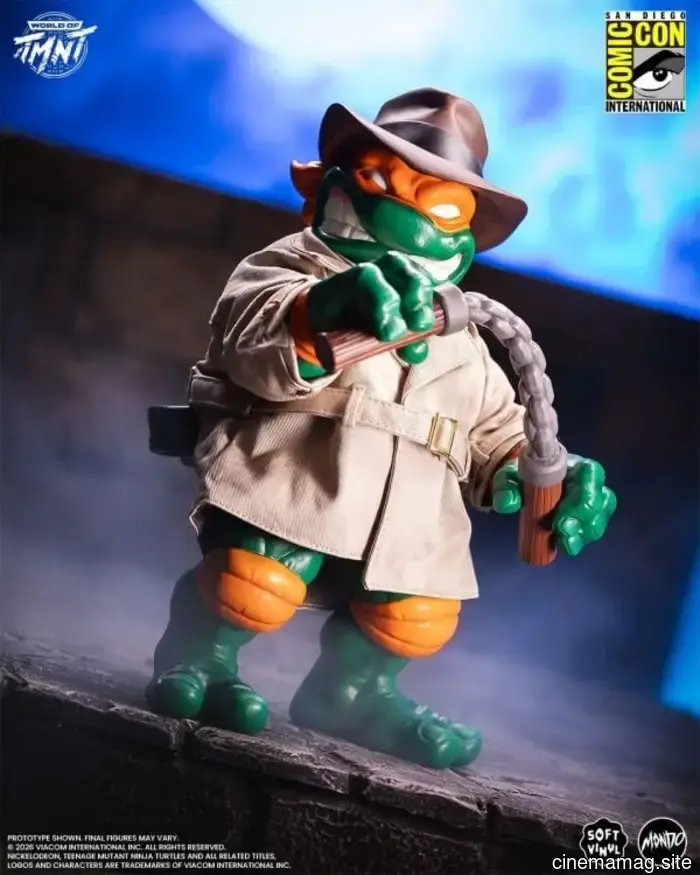 Teenage Mutant Ninja Turtles go undercover for a Comic-Con exclusive action figure collection from Mondo.