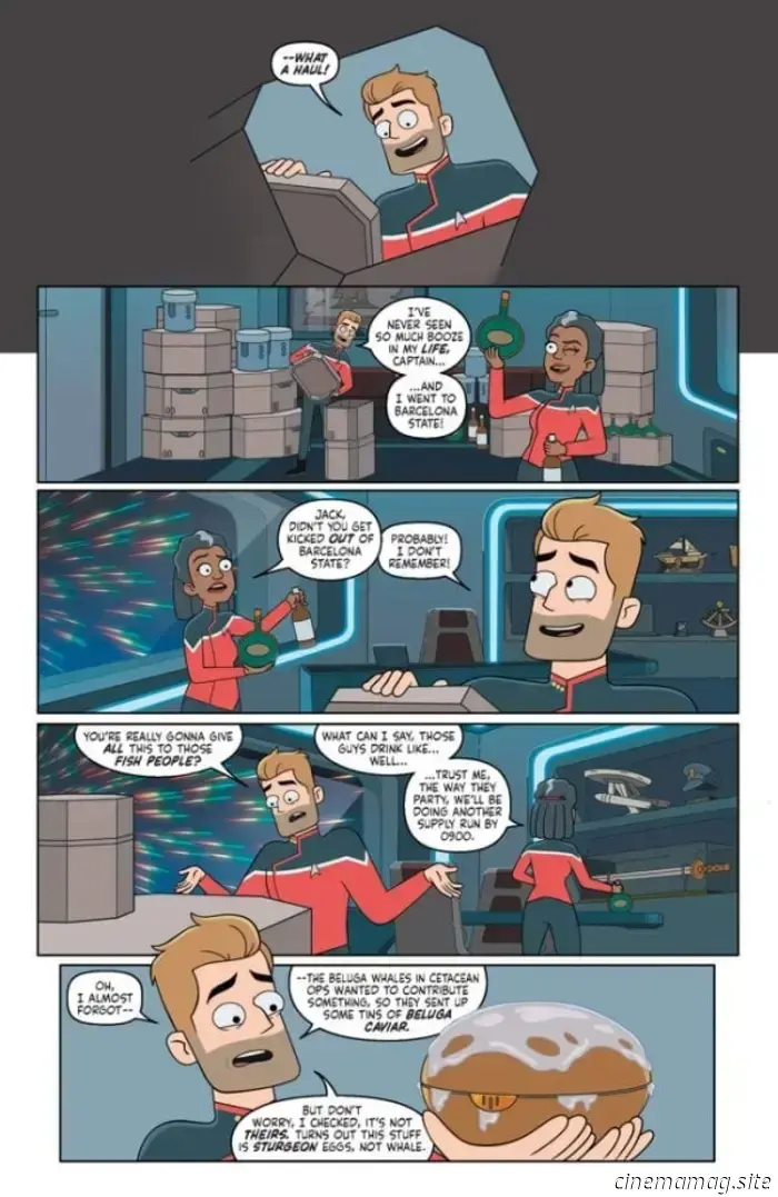 Star Trek: Lower Decks n. 11 - Anteprima del fumetto