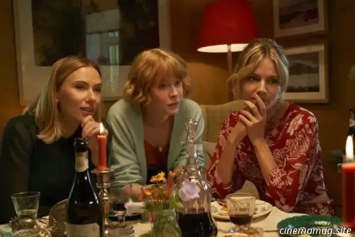 Scarlett Johansson, Sienna Miller, and Emily Beecham feature in the trailer for the drama directed by Kristin Scott Thomas, titled My Mother's Wedding.