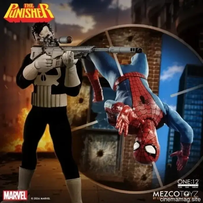 El Castigador se une al One:12 Collective con una nueva figura de acción de Mezco Toyz.