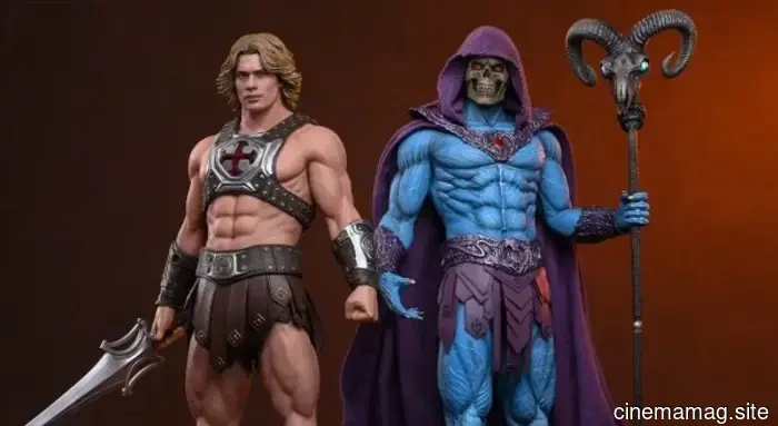 Hot Toys reveals sixth scale figures of He-Man and Skeletor from Masters of the Universe.