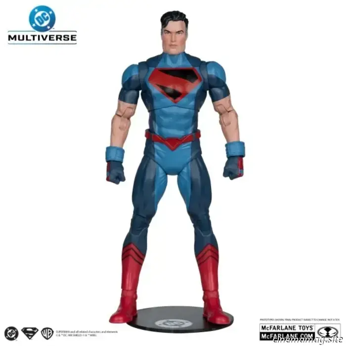 Superman, Wally West, Ice e la Brigata Rocket Red: le figure DC Multiverse svelate da McFarlane