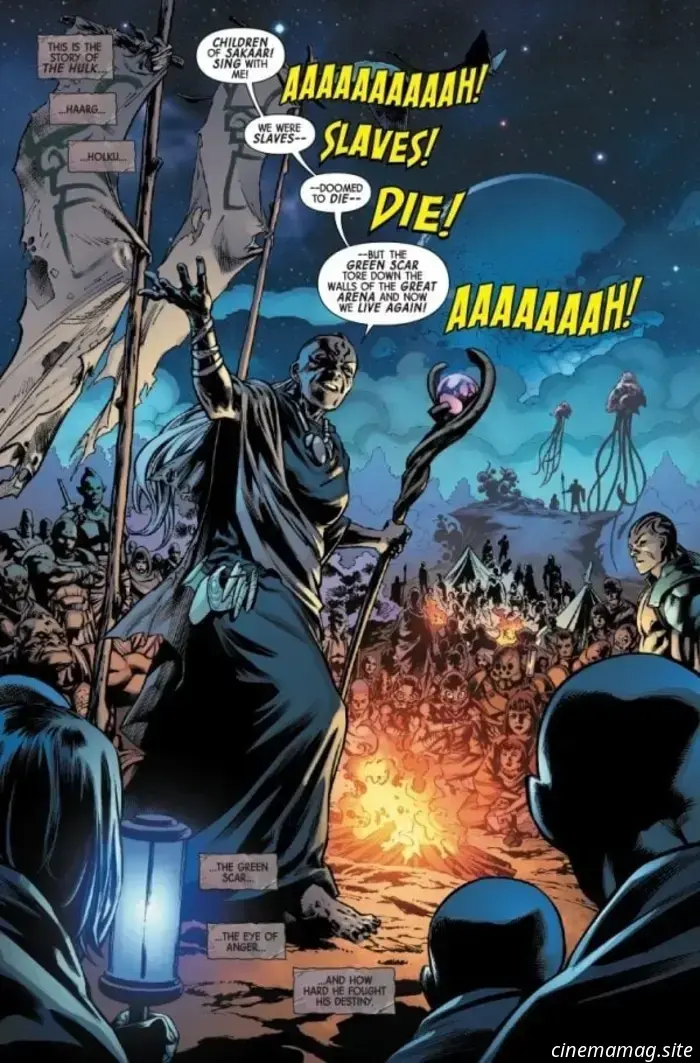 Comic Book Sneak Peek – Return to Planet Hulk #1