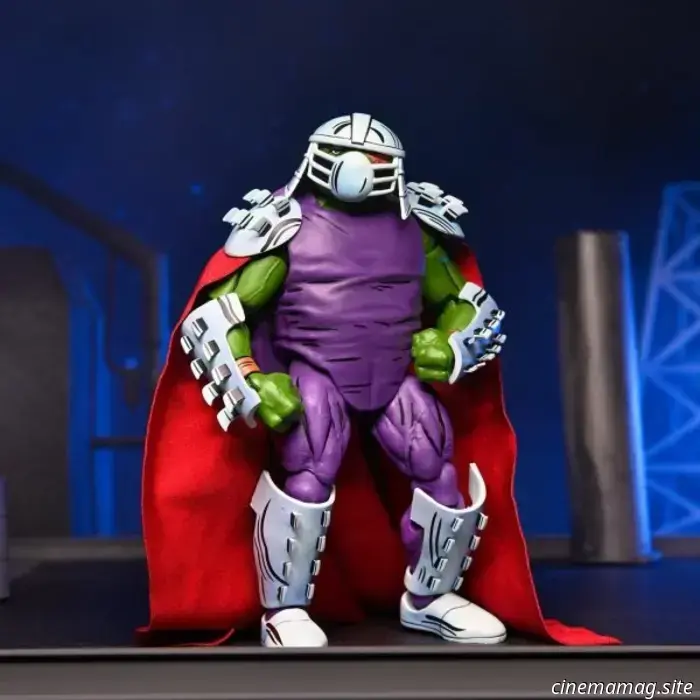 NECA svela le action figure delle Tartarughe Ninja: Raphael nei panni di Shredder, Donatello cyborg e Nobody.