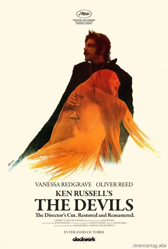 Nuevo tráiler de The Devils trae a casa el clásico restaurado de Ken Russell de 1971