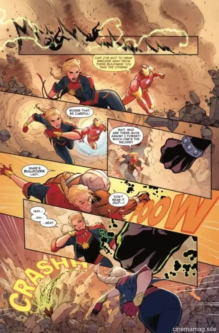 Comic Book Sneak Peek – Captain Marvel: Dark Past #1