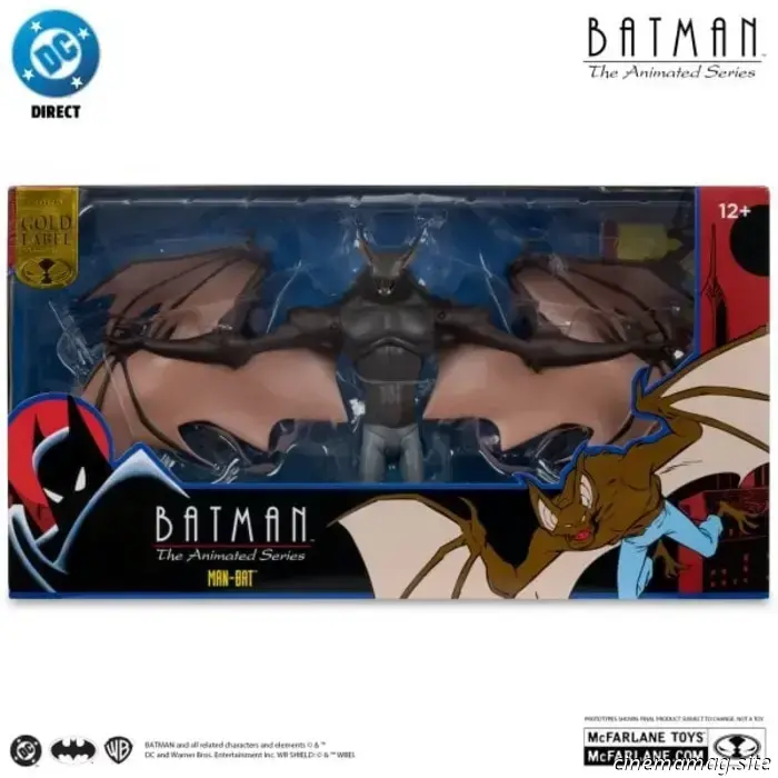 McFarlane Toys reveals new DC Direct figures of Batgirl, Blackfire, Man-Bat, and Red Tornado.