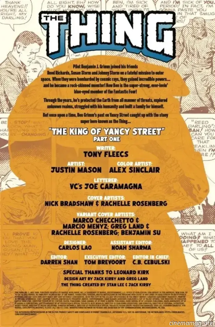 The Thing #1 - Comic Book Teaser