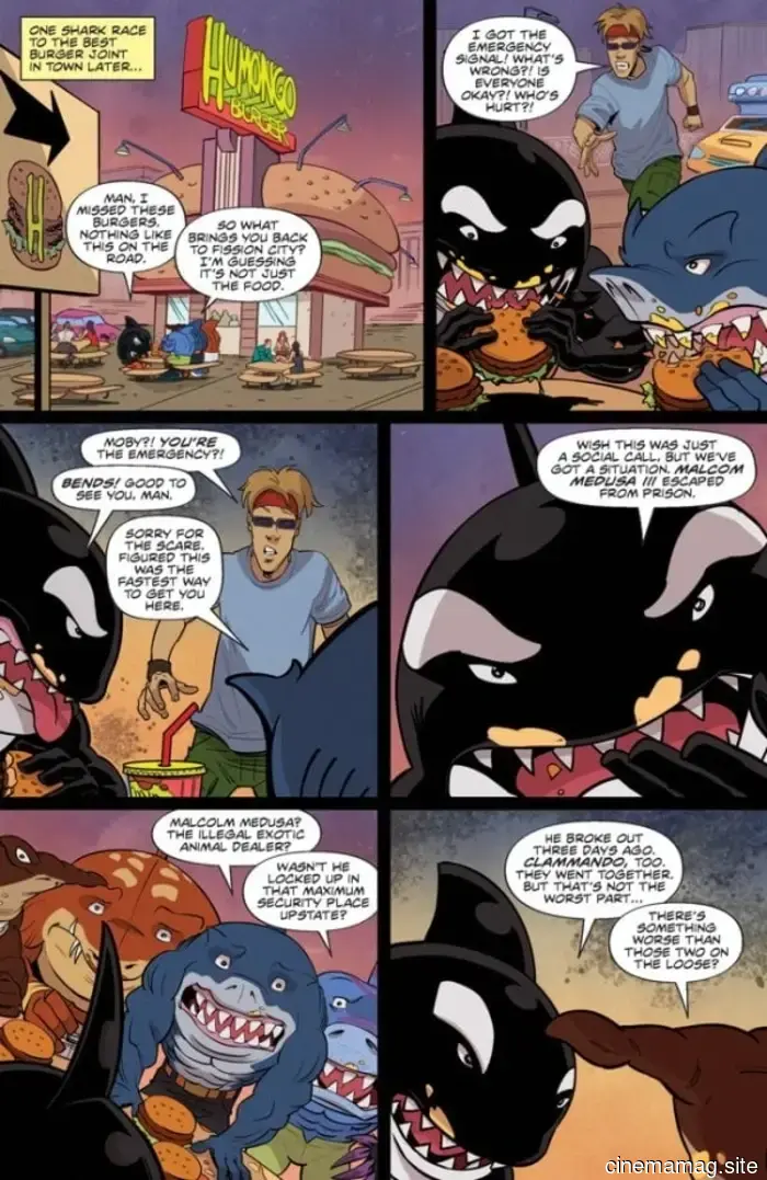 Предварительный просмотр комикса – Уличные акулы Годовой выпуск 2026