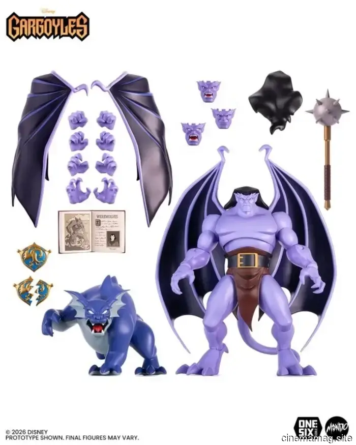 Mondo presenta la figura de Gárgolas Goliath a escala sexta.