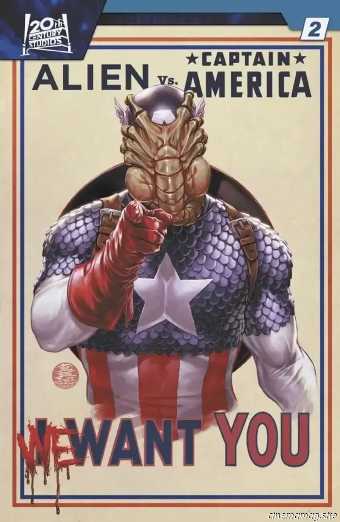Anteprima del fumetto – Alien vs. Capitan America n. 2